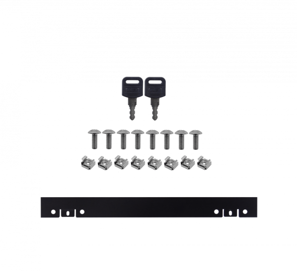 45cm-Fondo 9U Gabinete Rack Pared Negro inc-M6-2U - Imagen 6
