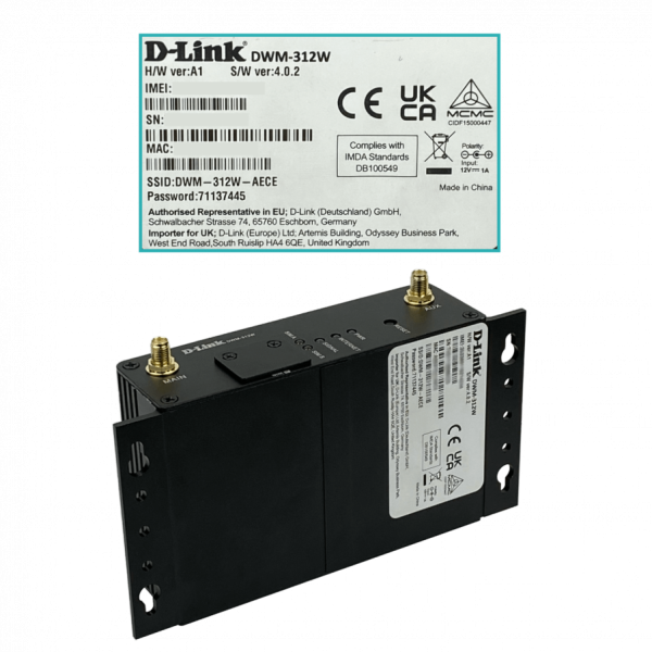 D-LINK 4G/LTE 2-Sim 1-WAN/LAN 1-LAN 2,4GHz M2M SNMP GSM inc-12V - Imagen 4