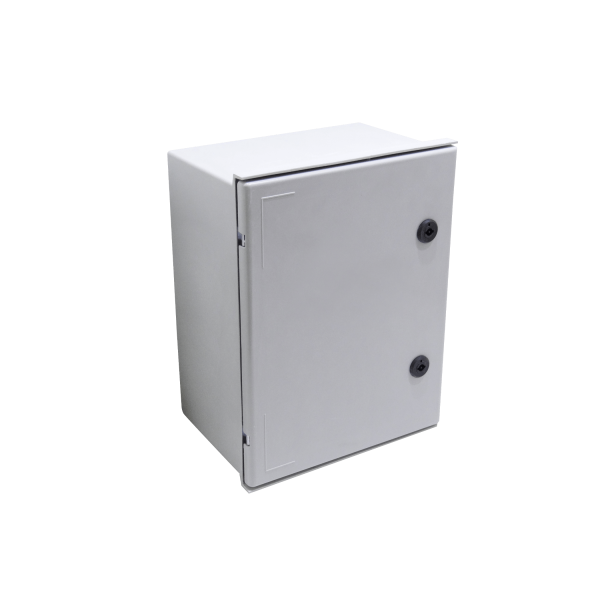 TIBOX 400x300x200mm Poliester Tablero Estanco Gris IP65 RoHS c/Placa