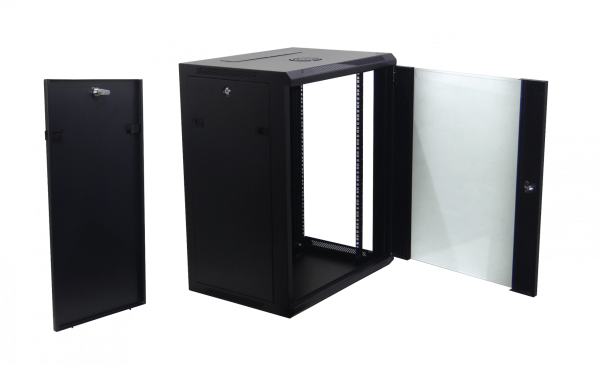 LINKMADE RACK PARED 15U 45CM-FONDO NEGRO INC-2U - Imagen 4