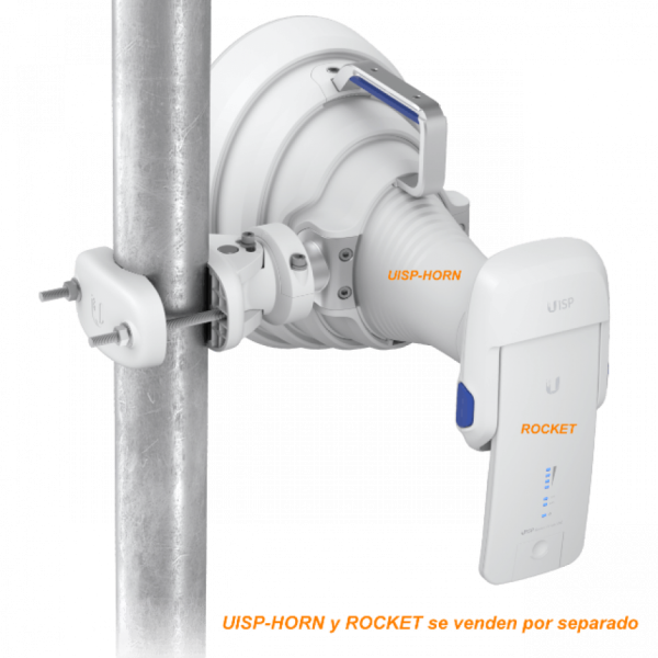 UBIQUITI 30x25º 28x22cm Antena 19dBi 5,15-6,87GHz IPX6 req-LTU/R5AC/AF - Imagen 4