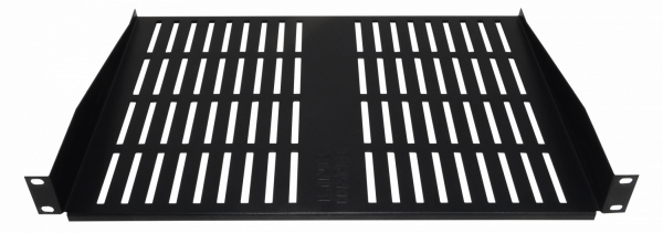 LINKMADE Ventilada 1U 30cm-Fondo Bandeja Negra p/Rack req-Tornillos - Imagen 2