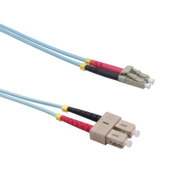 5mt LC-SC OM3 MultiModo MM Duplex Jumper Fibra 50/125um 3.0mm LSZH