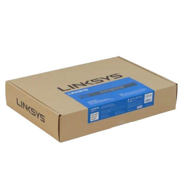 LINKSYS 24-1000-PoE+ 4-SFP 250W-tot Console Switch Admin Rack 28-port