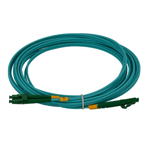 5mt LC/APC-LC/APC OM3 Multimodo MM Duplex Jumper Fibra LSZH