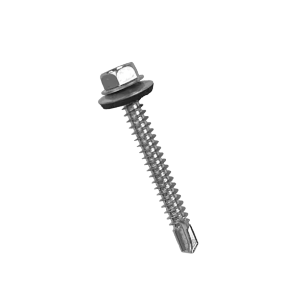 Hexagonal-10mm 100u. 14x2 Largo-50mm Zn Tornillo Autoperforante 2,0p