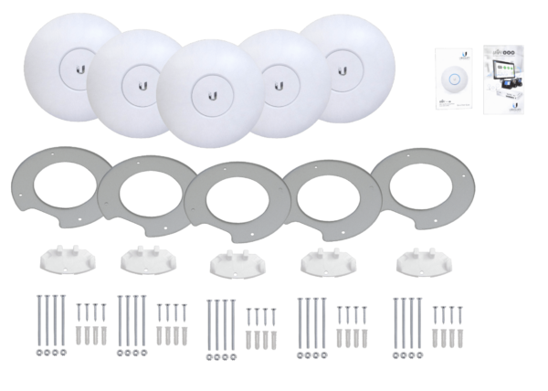 UBIQUITI 5u 3x3 2-1000 1300mbps-5GHz 450-2,4GHz 3dBi req-PoE48V AC1750