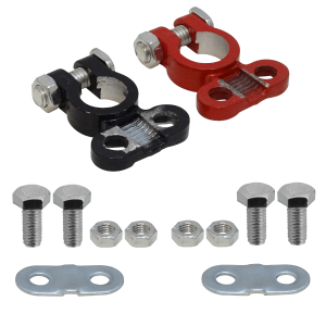 PAR Terminales para Bateria Bronce/Plomo 3-Pernos c/u