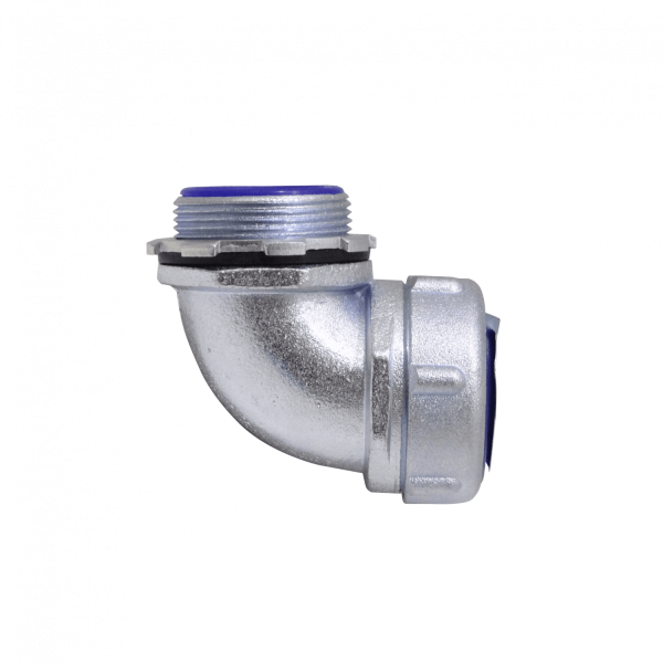 Metalico 1-1/2-Pulg Codo Prensa Estopa para Flexible Aislacion IP65 - Imagen 2
