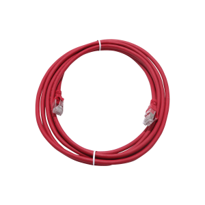 LINKMADE 3mt Cat6a U/FTP Rojo LSZH Cable Patch Inyectado Multifilar