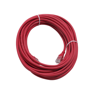 LINKMADE 10mt Cat6a U/FTP Rojo LSZH Cable Patch Inyectado Multifilar