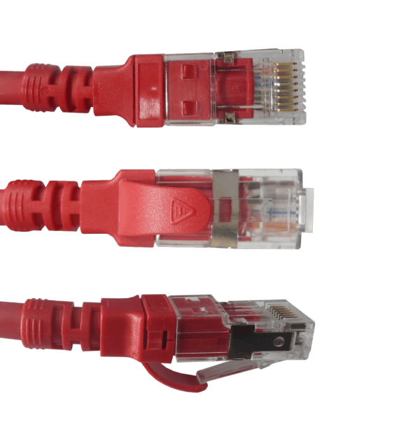 LINKMADE 10mt Cat6a U/FTP Rojo LSZH Cable Patch Inyectado Multifilar - Imagen 3