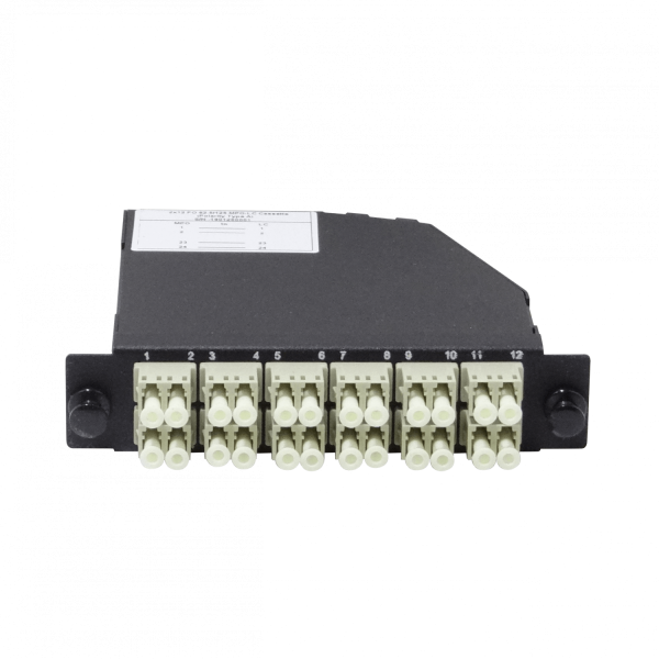 OM1 24-LC 2-MPO/M Cassette para/1U-3P 130mm Fibra Pre-conectorizada - Imagen 2