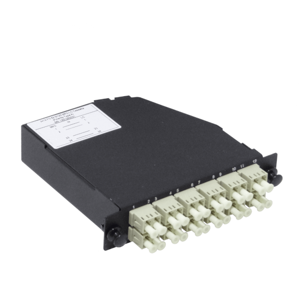 OM1 24-LC 2-MPO/M Cassette para/1U-3P 130mm Fibra Pre-conectorizada - Imagen 3