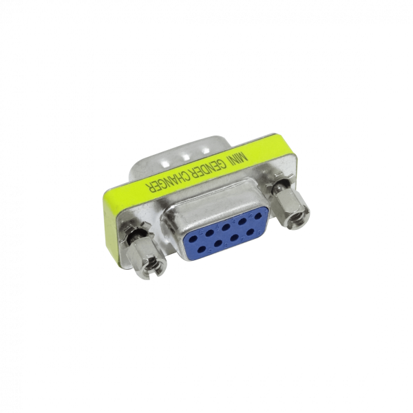 Conector Serial Macho-Hembra DB9 sin-Cable DE-09/HM