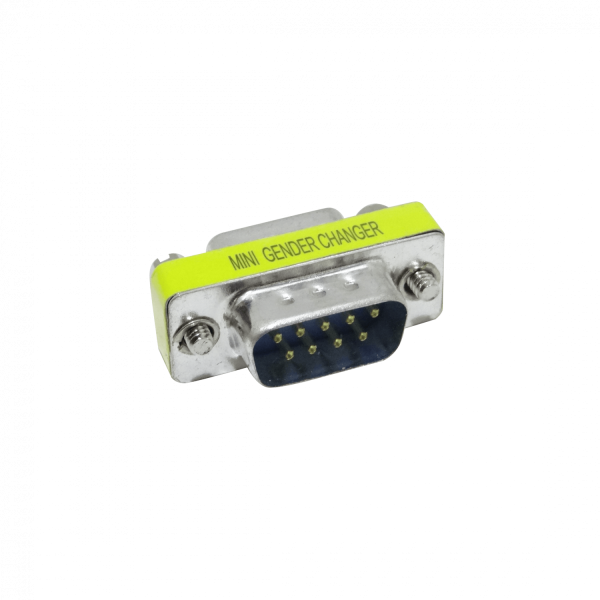 Conector Serial Macho-Hembra DB9 sin-Cable DE-09/HM - Imagen 2