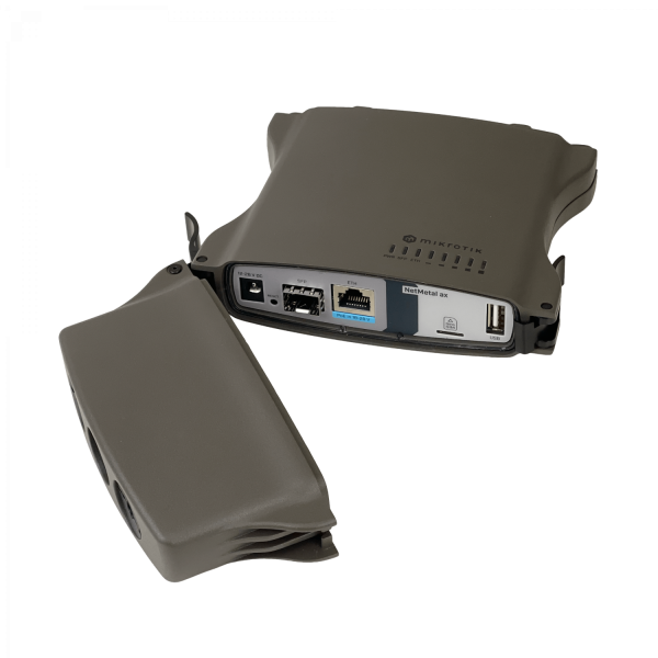 MIKROTIK 2-RPSMA 2,4GHz-574 5Ghz-1200 1-mPCIe mSIM L4 1-1000 1-SFP USB - Imagen 8