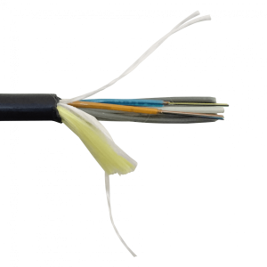 SM 24-Fibras-G652D vano-50m ADSS 10mm Cable Ext-PE Monomodo 2-minitubo