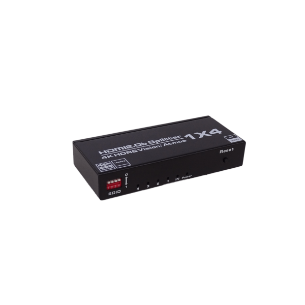 Splitter 1x4 HDMI 4K 60Hz 1-in 4-out 2.0 inc-5V-2.1A - Imagen 4