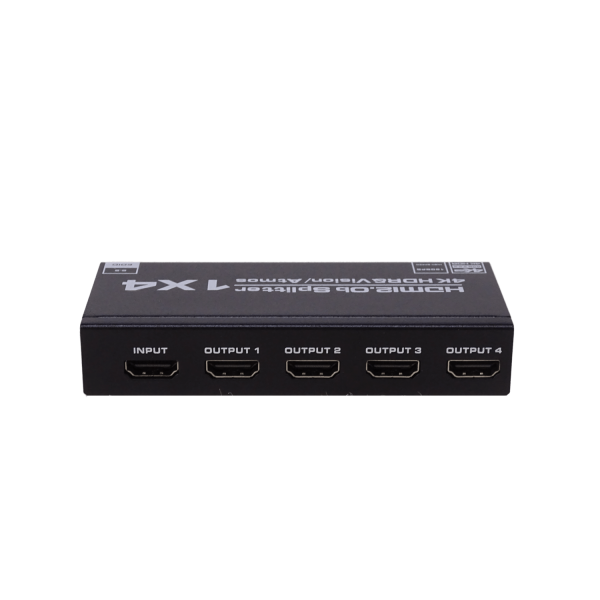 Splitter 1x4 HDMI 4K 60Hz 1-in 4-out 2.0 inc-5V-2.1A - Imagen 2