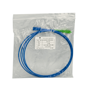 LSZH Blindado 2mt SC/APC-SC/UPC SM Simplex JumperFibra 3.0mm 9/125um