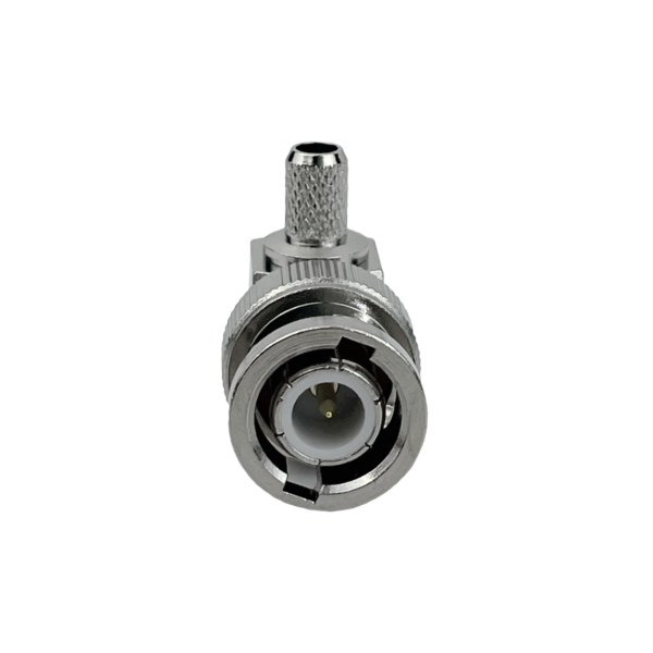 BNC-Macho 90-Grados LMR195 Conector Crimpeable RG58 RG142 - Imagen 4