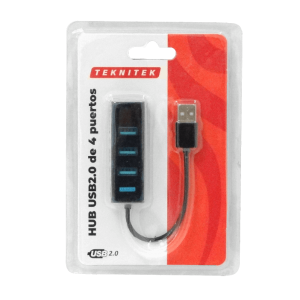 HUB 4-USB-2.0 Cable-10cm no-permite-fuente-poder 480mbps