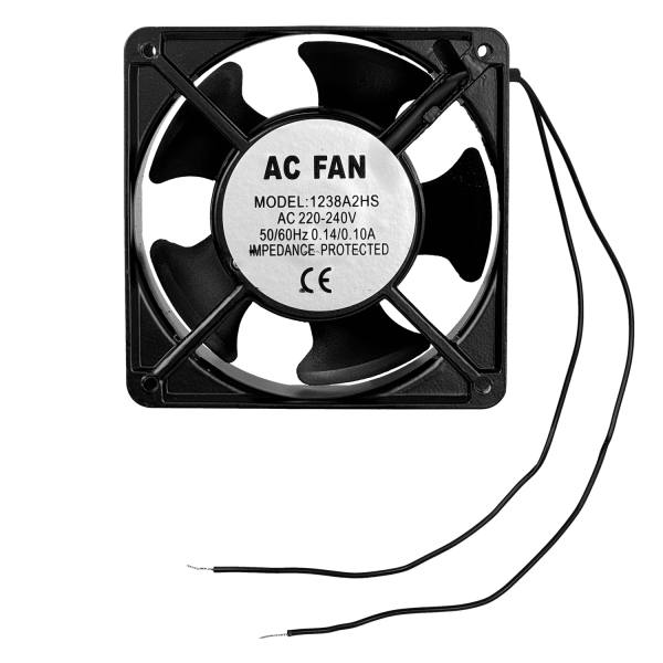 Ventilador 12x12cm 220VAC no-incluye-enchufe Turbina - Imagen 2
