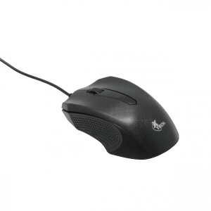 XTECH Mouse USB-AM Cableado-125cm Negro Raton Optico