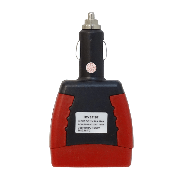 150W 12VDC-in/220V-out Inversor s/Ventilador USB-5V-500mA-OUT - Imagen 5