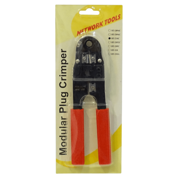 Herramienta Crimpeadora RJ45 RJ11 basica HT-210C