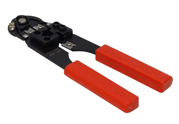 Herramienta Crimpeadora RJ45 RJ11 basica HT-210C - Imagen 2