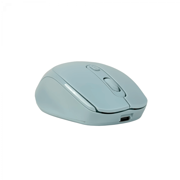Mouse Celeste USB Inalmbrico 2,4GHz Bateria interna recargable inc/USB - Imagen 4
