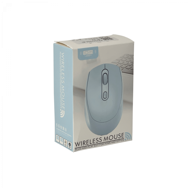 Mouse Celeste USB Inalmbrico 2,4GHz Bateria interna recargable inc/USB - Imagen 2
