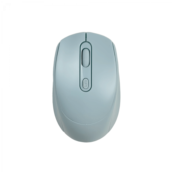 Mouse Celeste USB Inalmbrico 2,4GHz Bateria interna recargable inc/USB