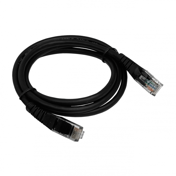 LINKMADE 1MT CAT5E NEGRO LSZH CABLE PATCH INYECTADO MULTIFILAR - Imagen 4