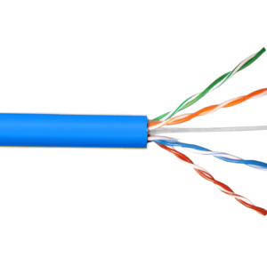 LINKCHIP 24AWG Cat5e Azul Interior Cable UTP Multifilar 305mt Cobre
