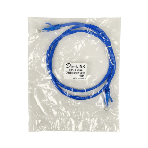 ULINK 1mt Cat5E Azul Cable Patch Inyectado Multifilar 100cm