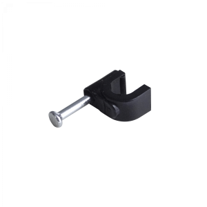 LINKMADE Grampa 6mm Negra Redonda Clavo para Concreto 100-unidades