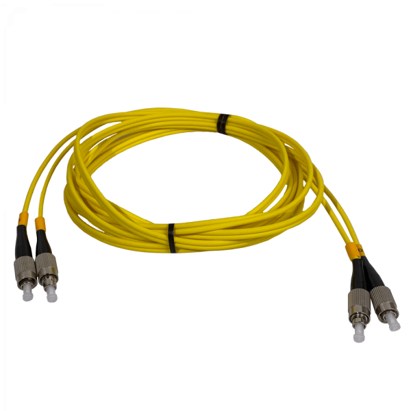 3mt FC/UPC-FC/UPC MonoModo SM Duplex Jumper Cable Fibra 9/125um 3mm - Imagen 3