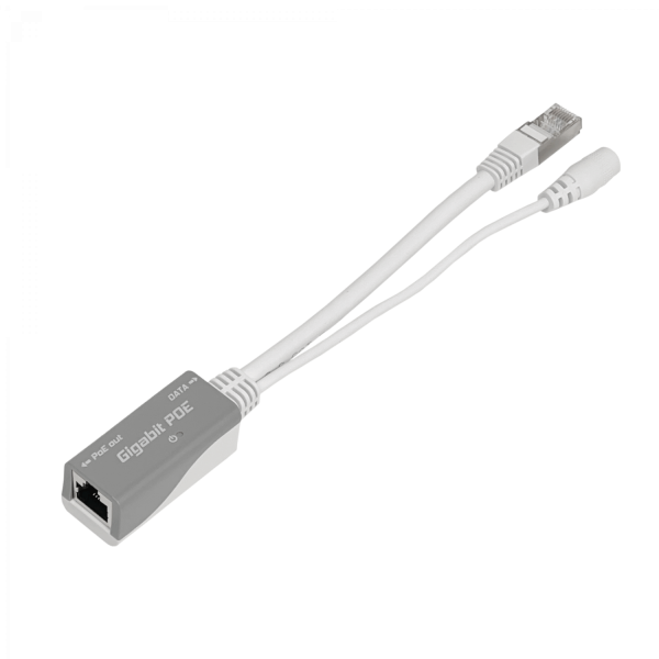 MIKROTIK Inyector Pasivo PoE 1000mbps 1G Gigabit 18-57V Plug-5,5x2,1mm - Imagen 3