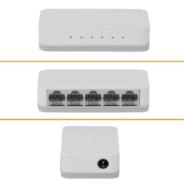 D-LINK 5-100 Switch Desktop no-Admin no-Rack inc5v/0,5A - Imagen 5
