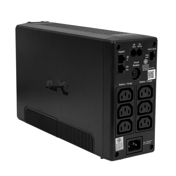 APC 68WH 1x9,4AH 900VA 540W 10ms 6-C13 1-C14 USB/Serial UPS 176-294VAC - Imagen 7