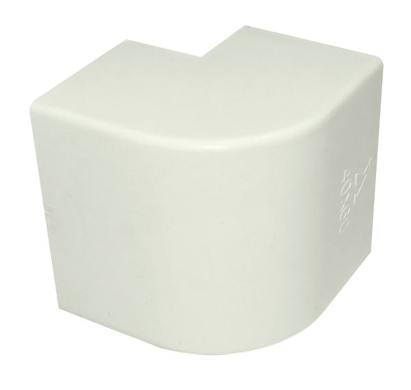 LINKCHIP 60x40mm Angulo Exterior Blanco CCA-6040-AE. p/Canaleta QN6W. - Imagen 4