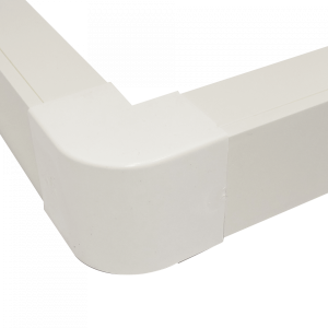 LINKCHIP 60x40mm Angulo Exterior Blanco CCA-6040-AE. p/Canaleta QN6W.