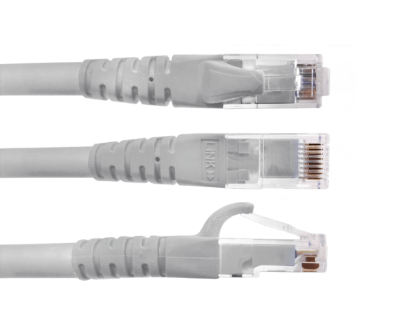 LINKMADE 1,5MT CAT6 GRIS LSZH CABLE PATCH INYECTADO MULTIFILAR - Imagen 2