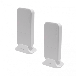 MIKROTIK Puente 60GHz 802.11ad 2-unids 1-1000 RouterOS-L3 60º inc-24V