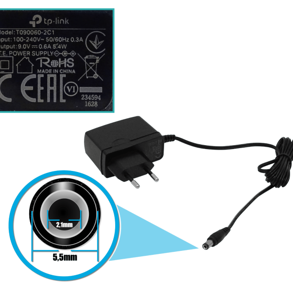TP-LINK SM MONOMODO TRANSCEIVER 100MBPS 2-SC 20KM Plug-5,5x2,1mm - Imagen 3