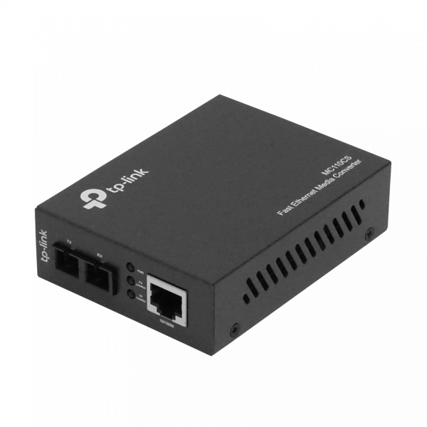 TP-LINK SM MONOMODO TRANSCEIVER 100MBPS 2-SC 20KM Plug-5,5x2,1mm - Imagen 2