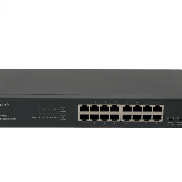 TP-LINK 16-1000 Angosto Gigabit Switch no-Administrable Rack - Imagen 2